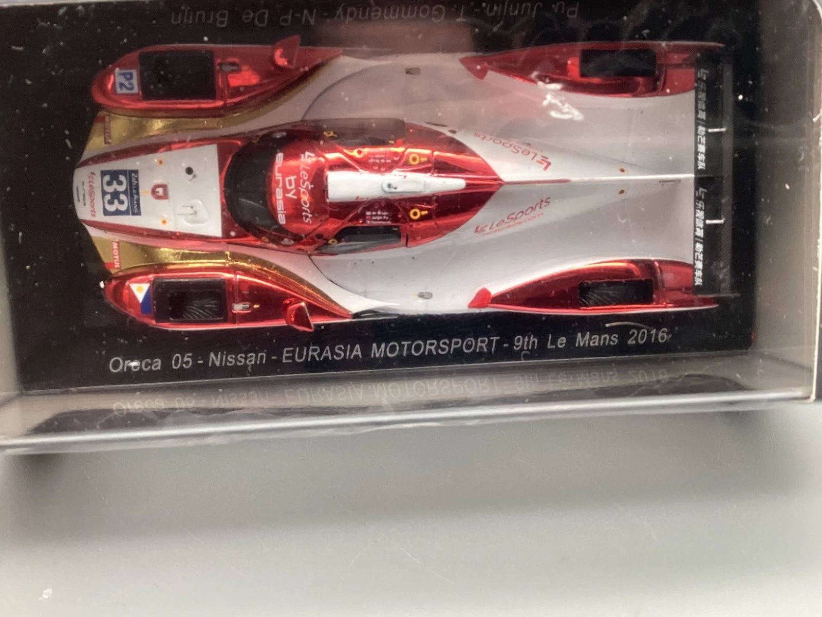 Modellautos 1:43 Spark Oreca 05 Nissan Eurasia LM 2016 #33 OVP ungeöffnet