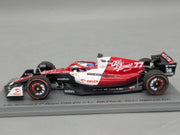 Modellautos 1:43 Spark S8517 Alfa Romeo F1 Orlen C42 Bahrain 2022 #77 Bottas OVP