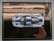 Modellautos 1:43 BBR Ferrari FXX 2006 Limited 017/150 Spiegelplatte Vitrine OVP