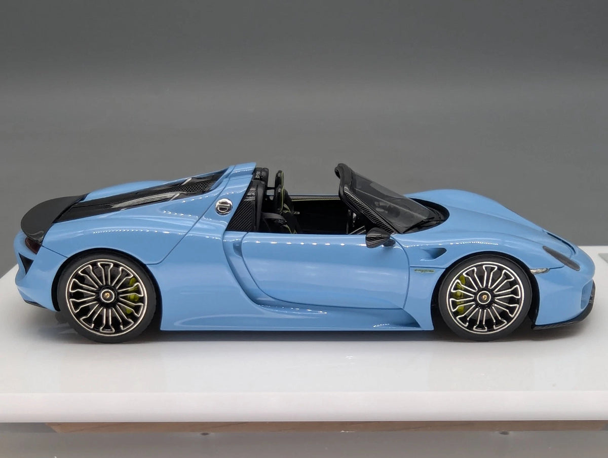 Eidolon Make Up 1:43 Porsche 918 Spyder 2011 Gulf Blue Ltd 19/100 mit OVP