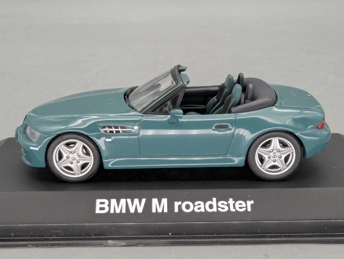 Modellautos 1:43 Minichamps BMW M Roadster Grün Dealer OVP