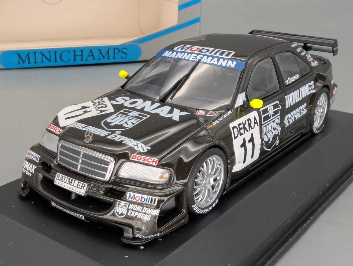 Modellautos 1:43 Minichamps Mercedes Benz C Klasse DTM 1996 AMG #11 v. Ommen OVP