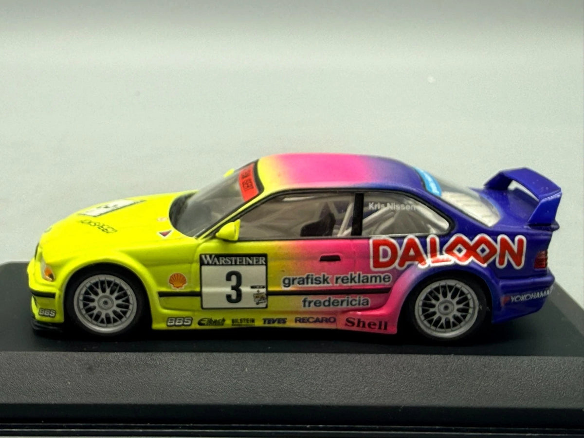 Modellautos 1:43 Minichamps BMW M3 GTR k.Nissen ADAC GT-Cup 1993 #3 mit OVP