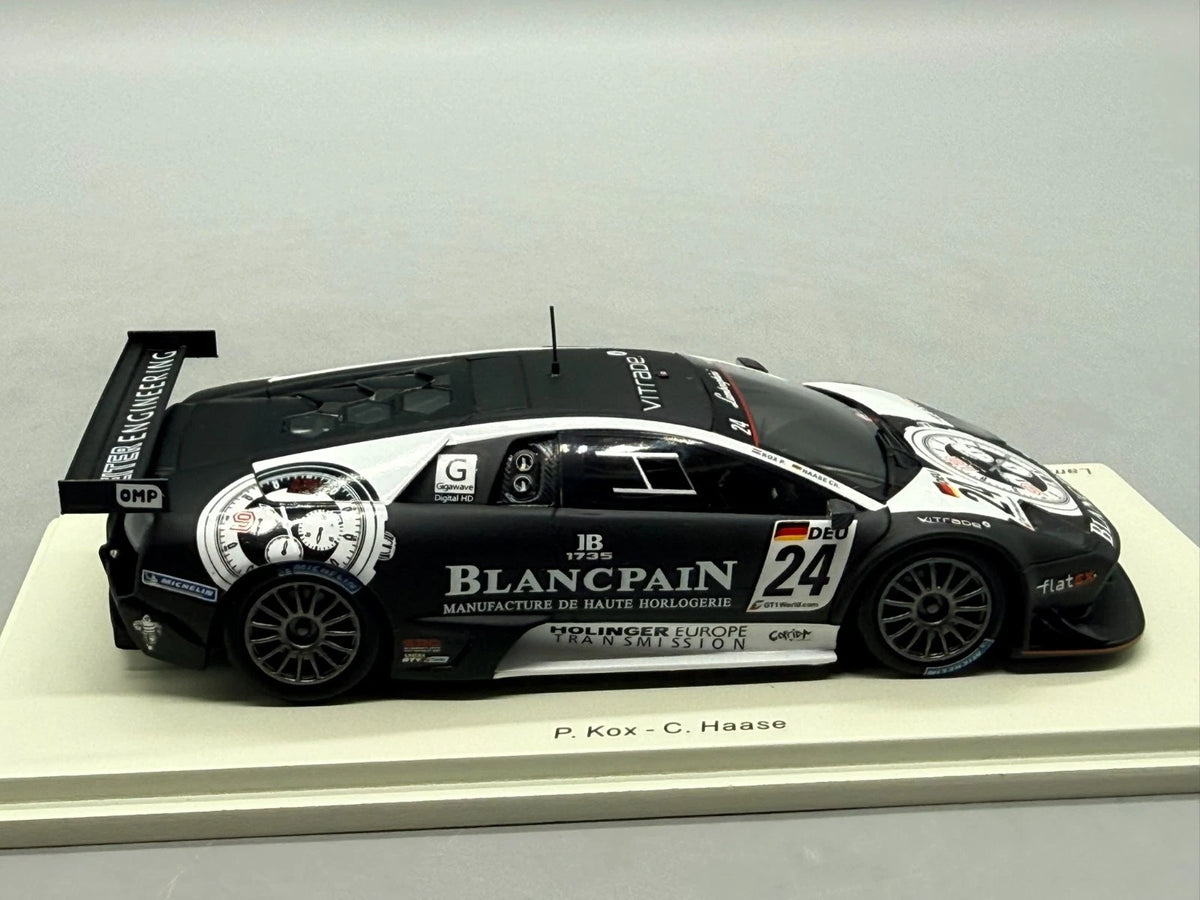 Modellautos 1:43 Spark Lamborghini Murcielago LP670 R-SV GT1 WC 2010 #24 + OVP