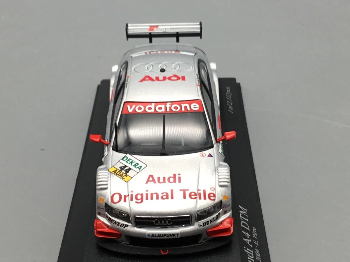 Modellautos 1:43 Minichamps Audi A4 DTM 2004 E. Pirro #44 in OVP