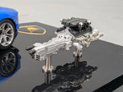 Eidolon Make Up 1:43 Lamborghini Aventador LP700-4 2011 Engine Set Blue Met. OVP