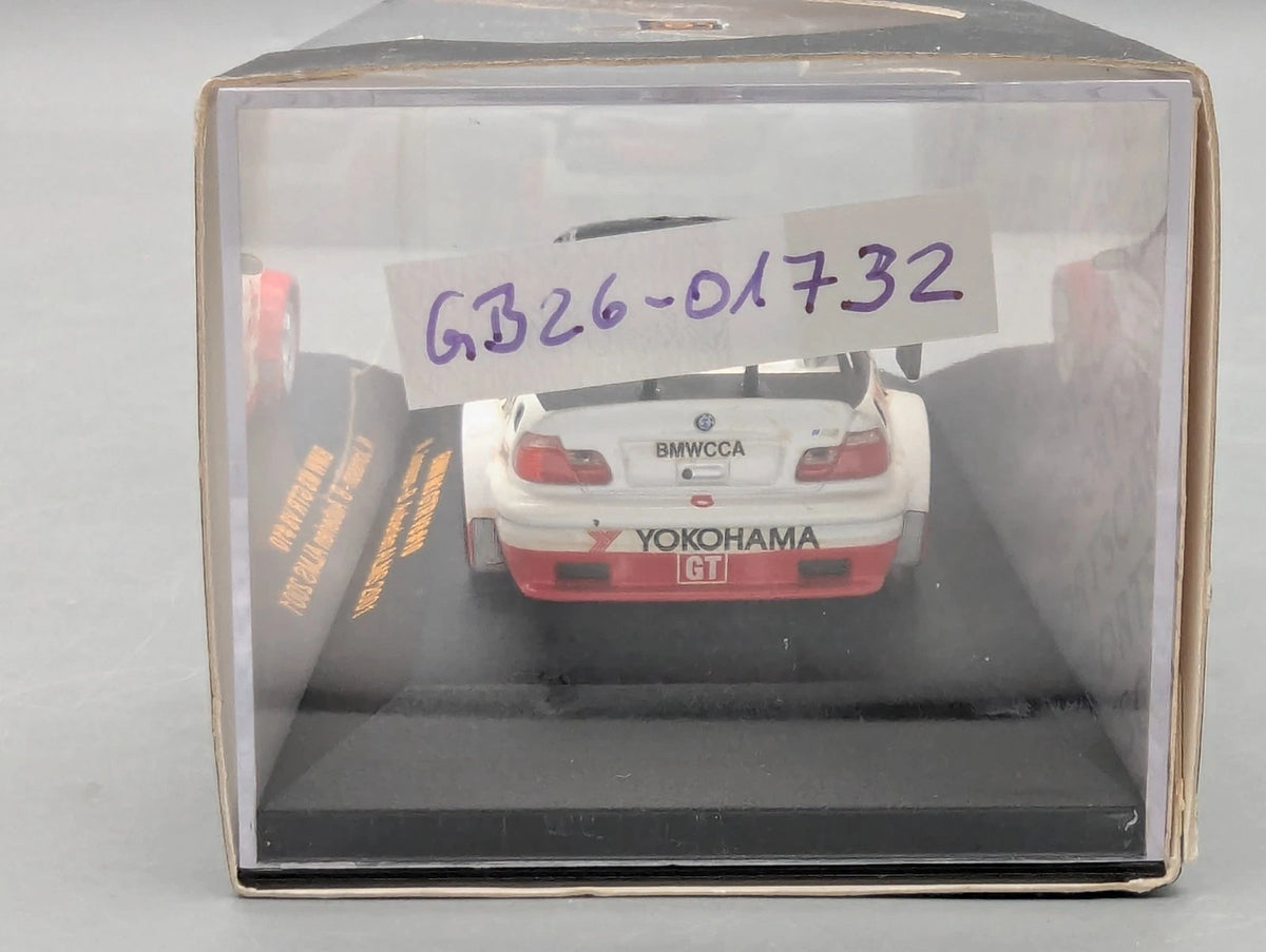 Modellautos 1:43 IXO BMW M3 GTR V8 ALMS 2001 #10 Jonsson Auberlen mit OVP