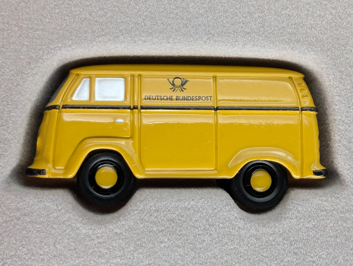 Modellautos 1:90 Schuco Piccolo Set Deutsche Bundespost VW und Hanomag 2-tlg OVP