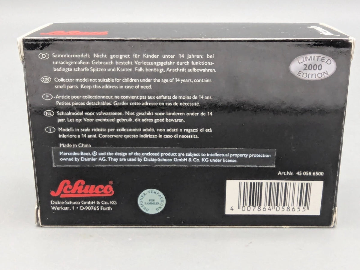 Modellautos 1:90 Schuco Piccolo Christmas Special Weihnachten 2010 MB LKW in OVP