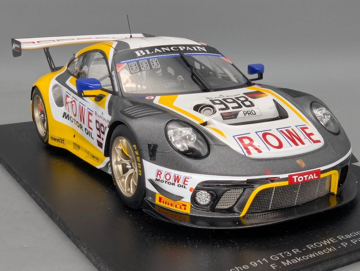 Modellautos 1:18 Spark Porsche 911 GT3 R Zweiter (2nd) 24h Spa 2019 #998 mit OVP