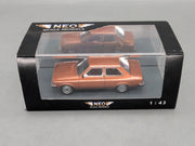 Modellautos 1:43 Neo Scale Models Volkswagen VW Derby GLS Kupfer Met. mit OVP