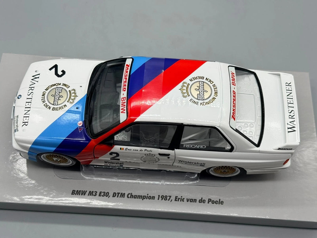 Modellautos 1:18 Werk83 BMW M3 E30 DTM Champion 1987 #2 mit OVP