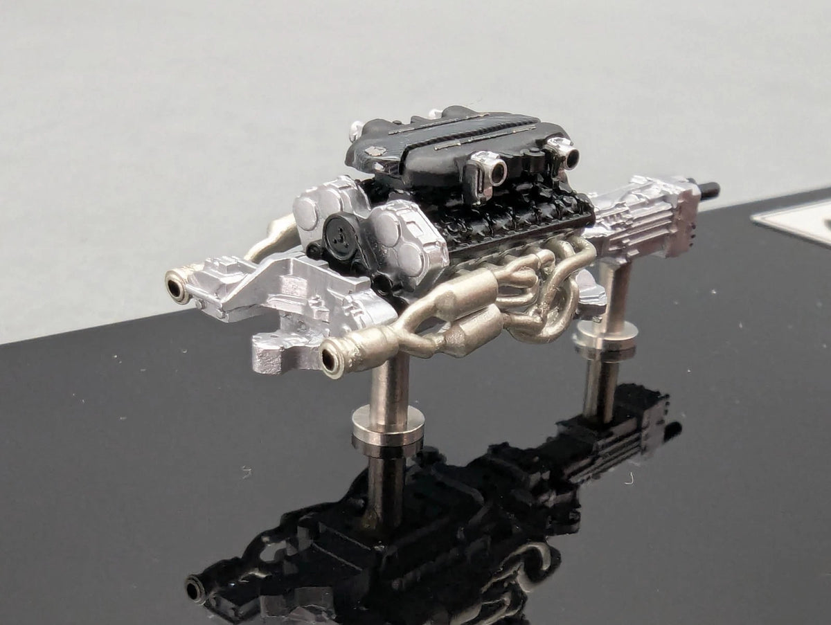 Eidolon Make Up 1:43 Lamborghini Aventador LP700-4 2011 Engine Set Arancio OVP