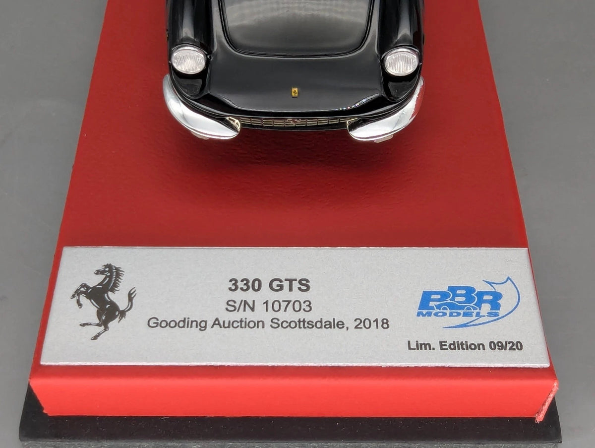 Modellautos 1:43 BBR RGM Ferrari 330 GTS S/N 10703 Auction 2018 Ltd 09/20 OVP
