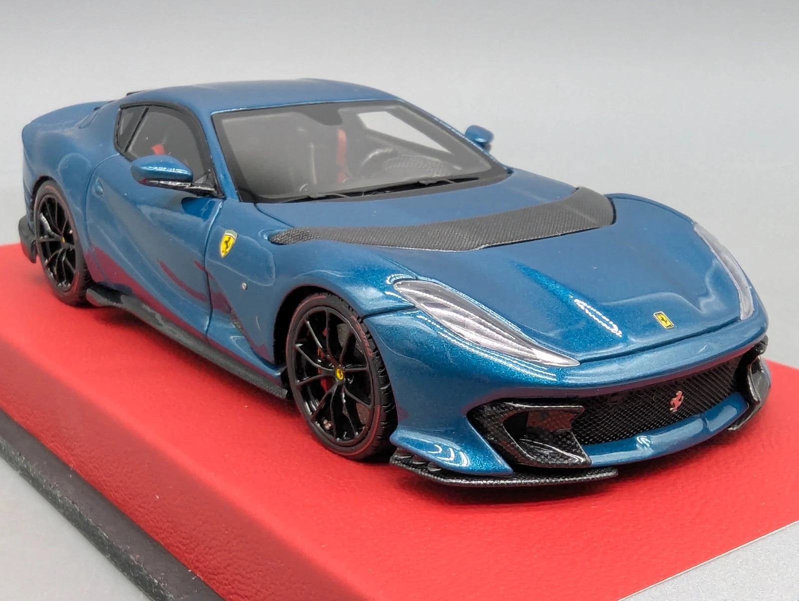 Modellautos 1:43 BBR Concept43 Ferrari 812 Competizione Blu Capri Ltd 01/15 OVP