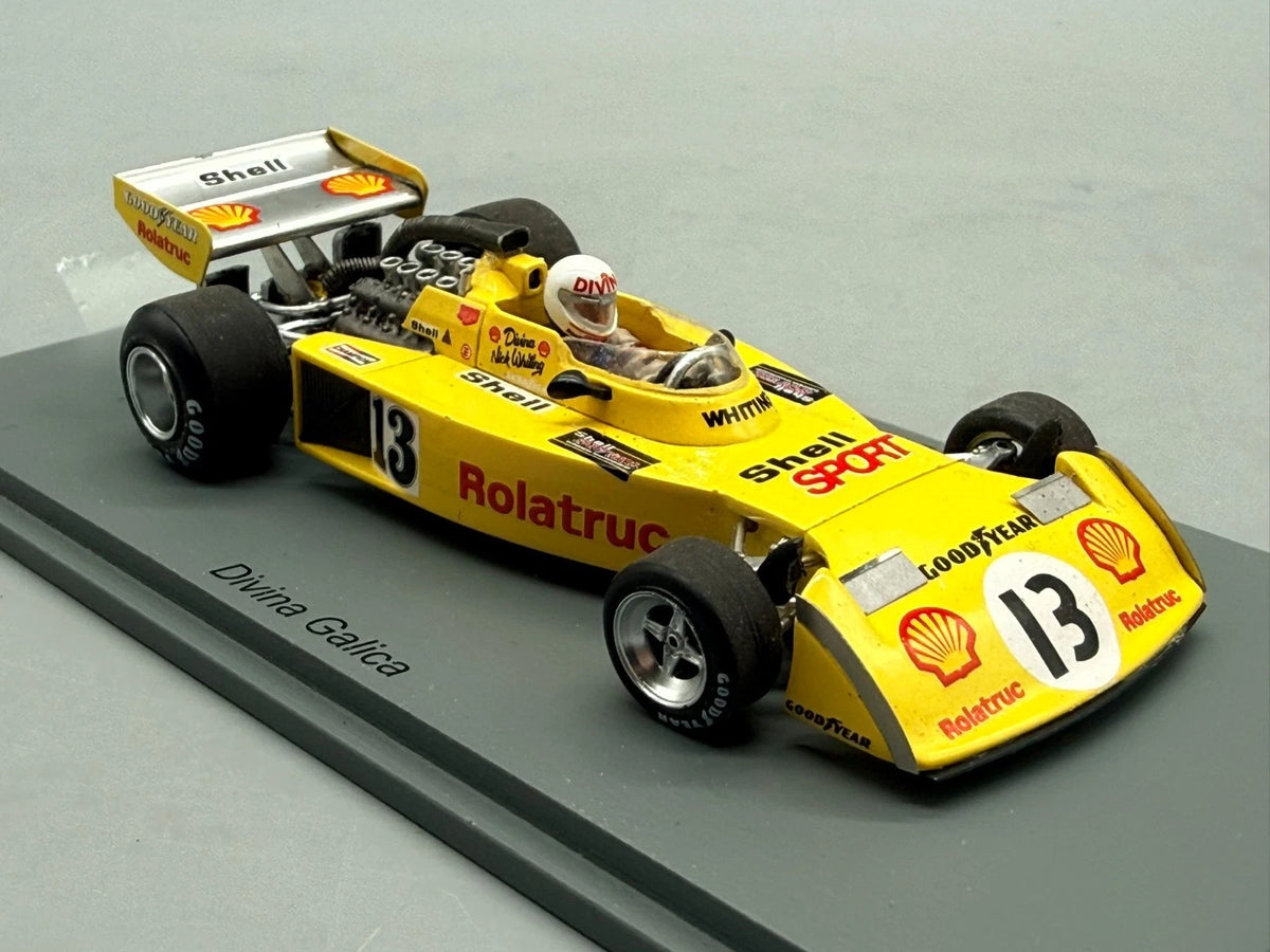 Modellautos 1:43 Spark Surtees TS16 NQ British GP 1976 mit OVP