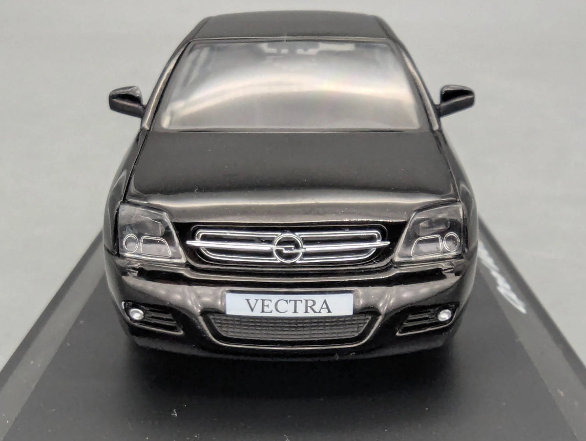 Modellautos 1:43 Schuco Opel Vectra GTS Schwarz mit Dealer OVP