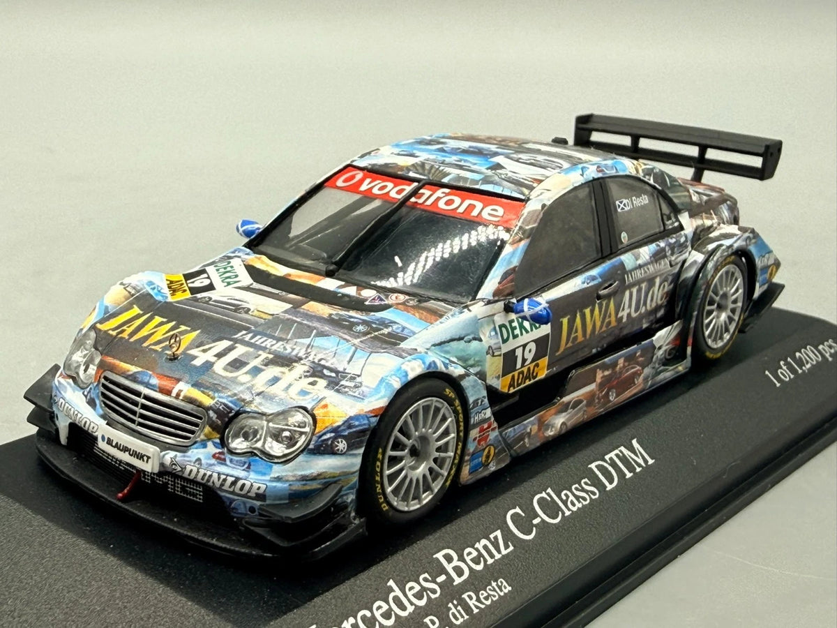 Modellautos 1:43 Minichamps Mercedes-Benz C-Class DTM 2007 Team Persson mit OVP