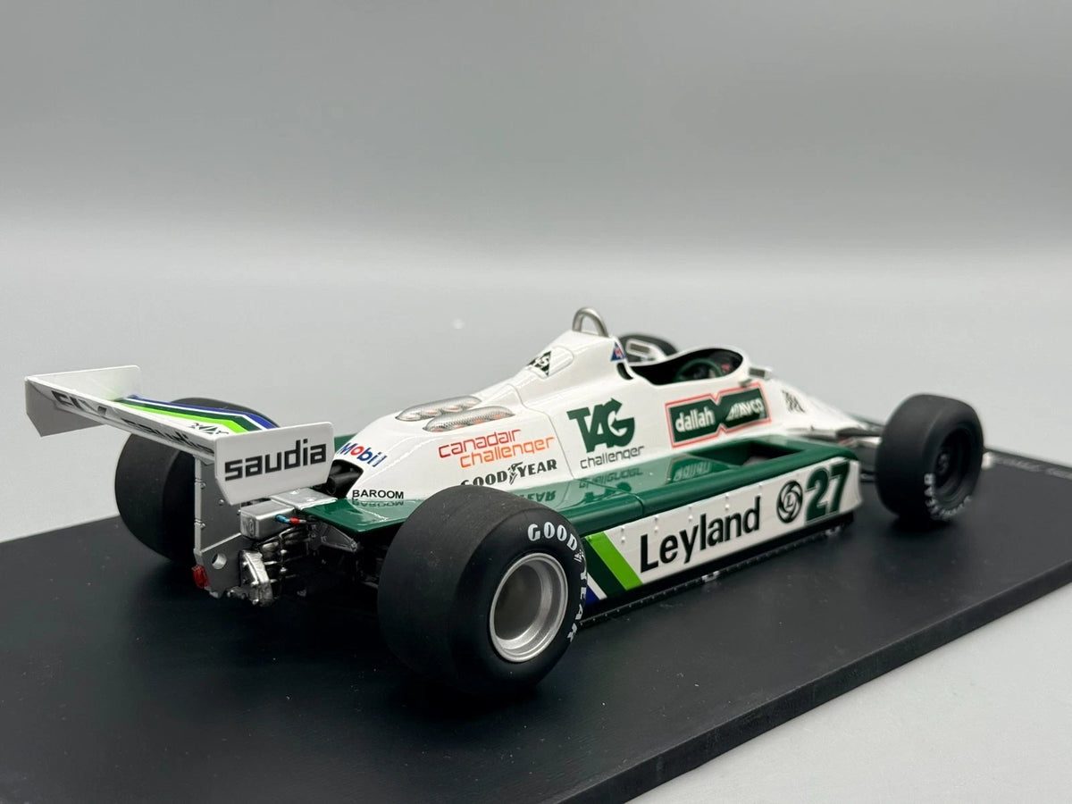 Modellautos 1:18 Spark Williams FW07B World Champion Winner Canadian 1980 + OVP