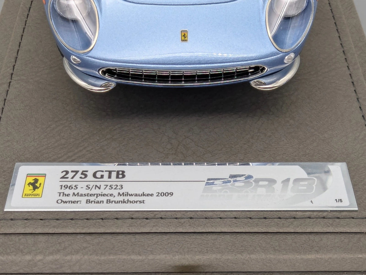 Modellautos 1:18 BBR Ferrari 275 GTB 1965, S/N 7523 Version 2009 Ltd 01/05 OVP