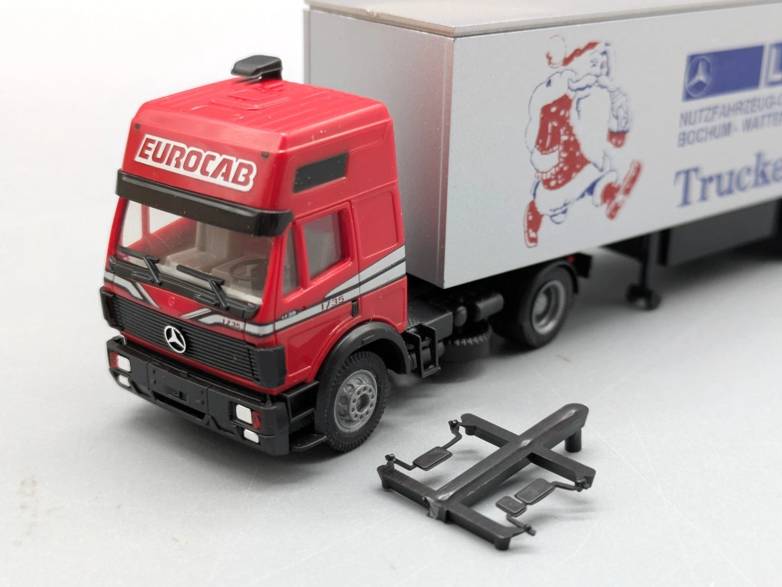 Lkw 1:87 Albedo Mercedes-Benz Lueg Trucker-Weihnacht 94 mit OVP
