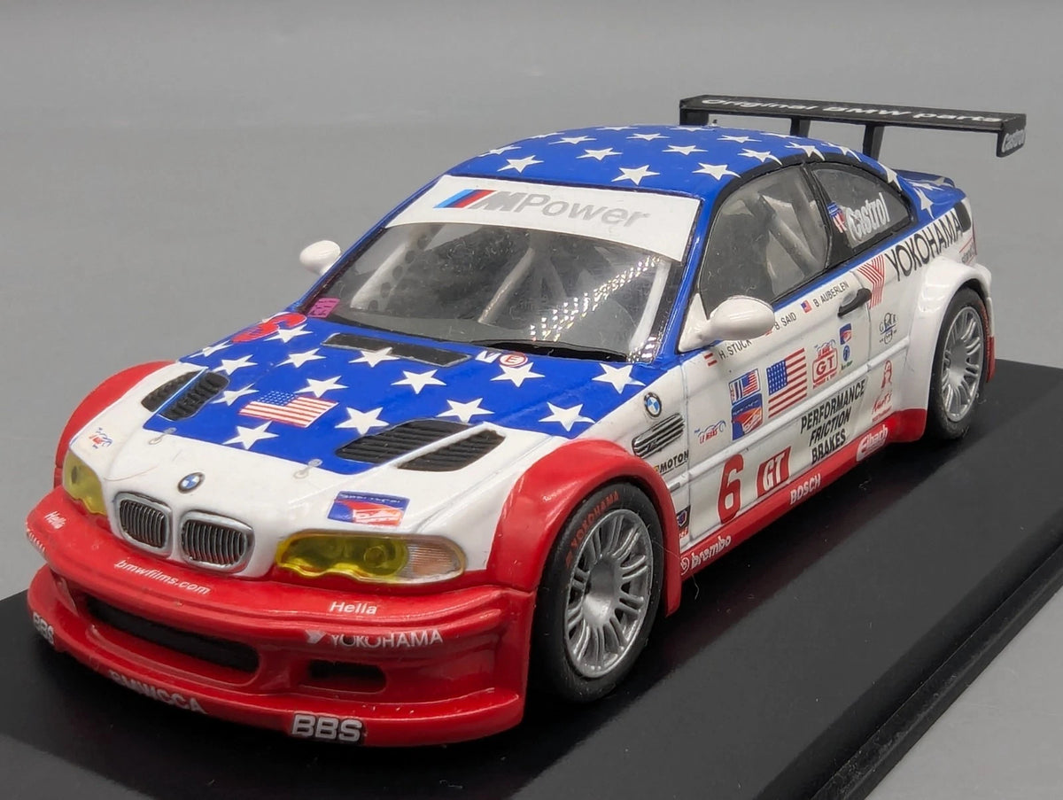 Modellautos  1:43 Minichamps BMW M3 GTR Winner ALMS 2001 #6 Stuck Said E46 OVP