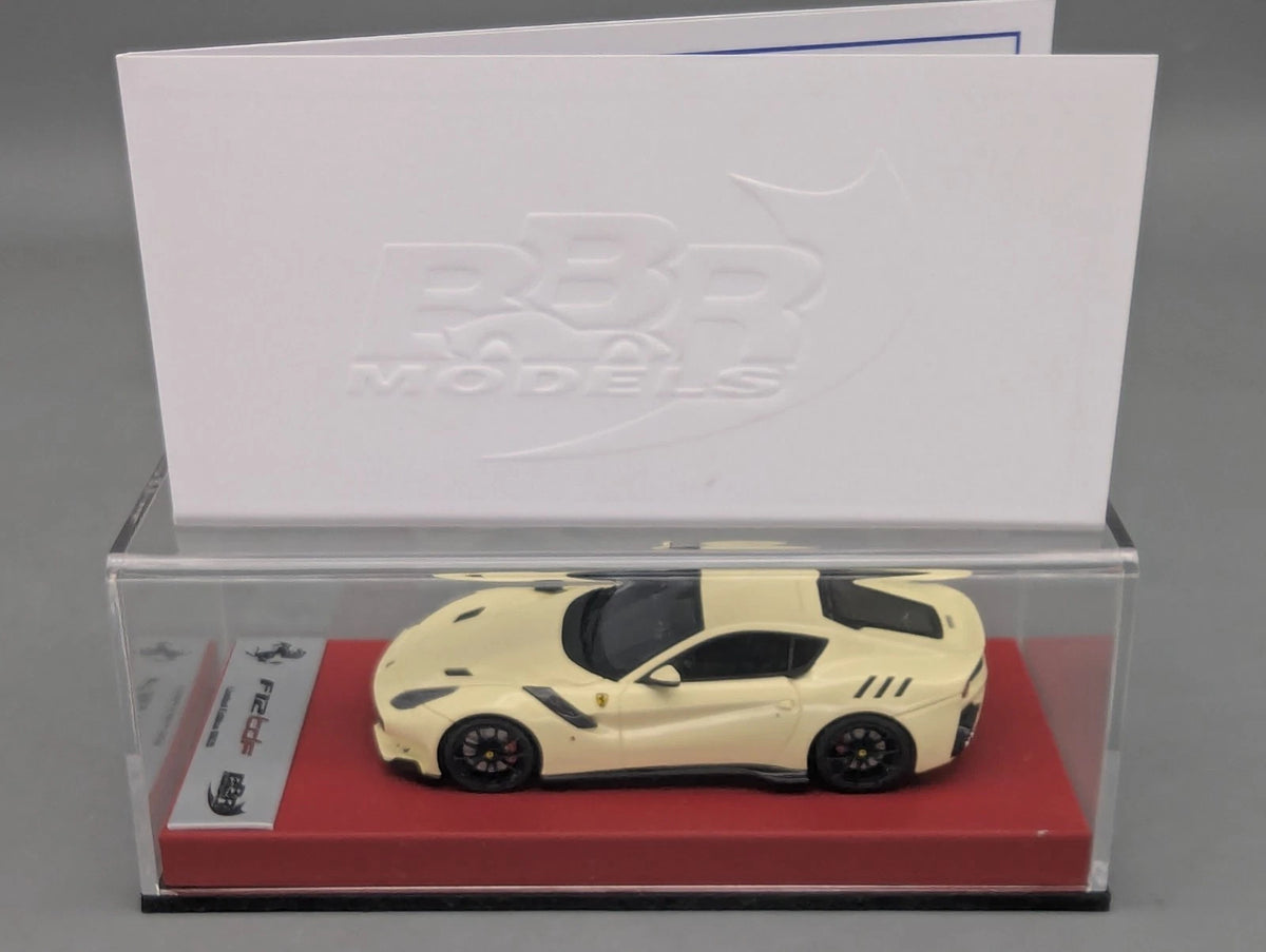 Modellautos 1:43 BBR Concept43 Ferrari F12 TDF Avorio Gloss 08/20 in OVP