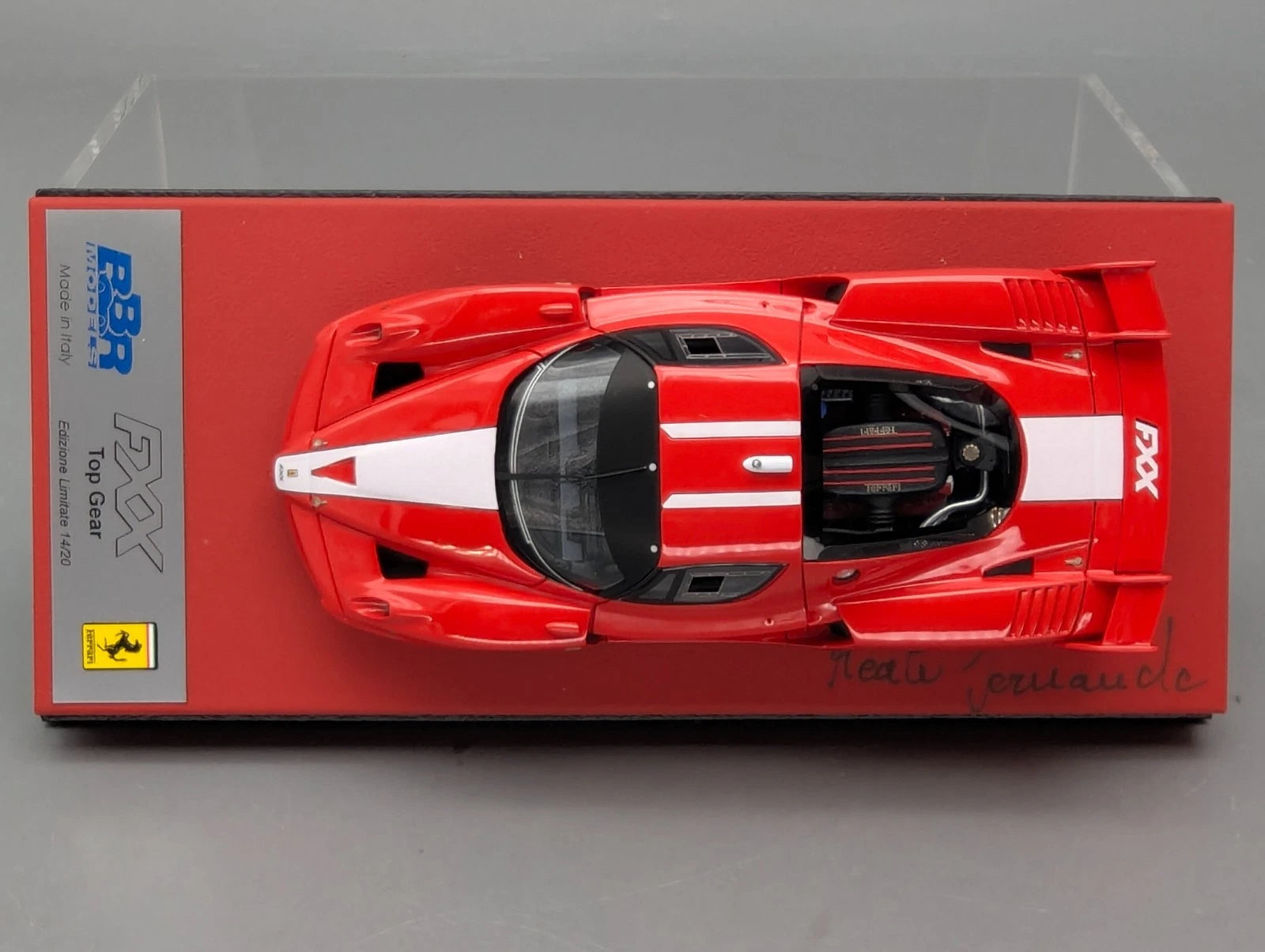 Modellautos 1:43 BBR Ferrari FXX 2006 Rot 14/20 OVP