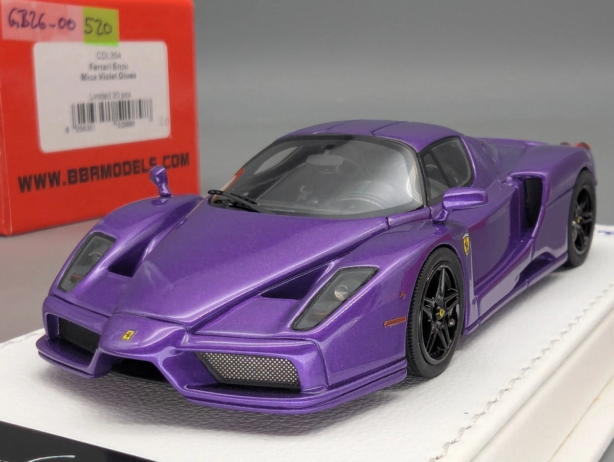 Modellautos 1:43 BBR Executive Calsito Ferrari Enzo Mica Violet Gl Ltd 20/35 OVP