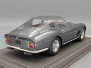 Modellautos 1:18 BBR Ferrari 275 GTB/4 1966 Grigio Met 08/36 mit Vitrine und OVP