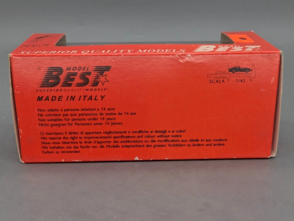 Modellautos 1:43 Best Model Alfa Romeo TZ2 1964 Rot #230 mit OVP