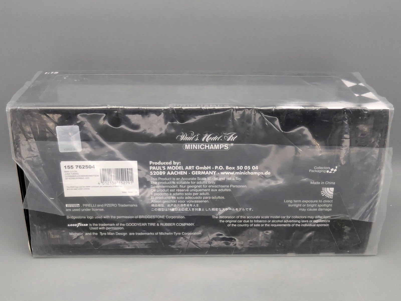 Modellautos 1:18 Minichamps BMW 3.0 CSL Nürburgring 1976 #4 Juma Tuning mit OVP