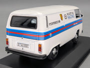 Modellautos 1:43 Minichamps Volkswagen VW T2 Transporter '72 Porsche Martini OVP