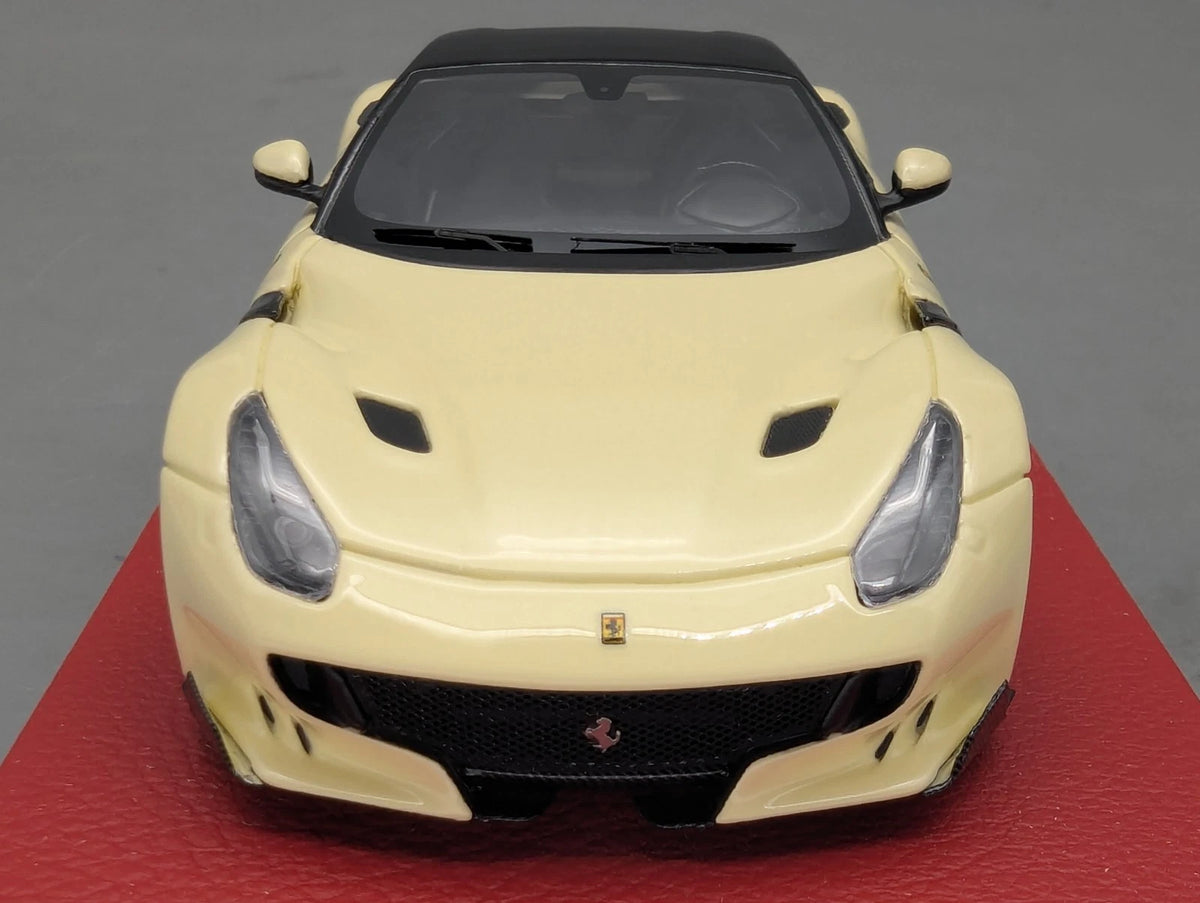 Modellautos 1:43 BBR Concept43 Ferrari F12 TDF Avorio Gloss Ltd 02/15 OVP