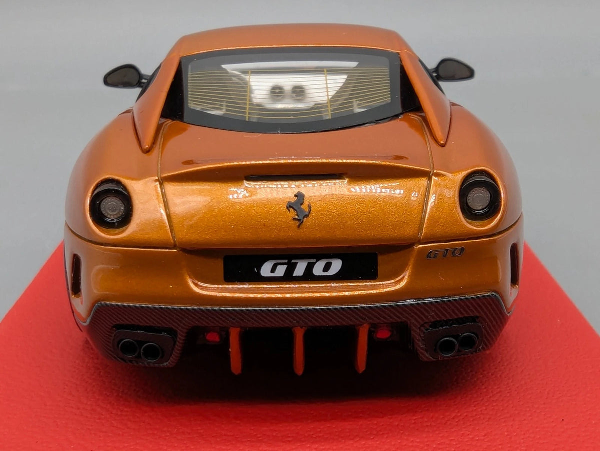 Modellautos 1:43 BBR Concept43 Ferrari 599 GTO Orange Gloss 07/10 in OVP