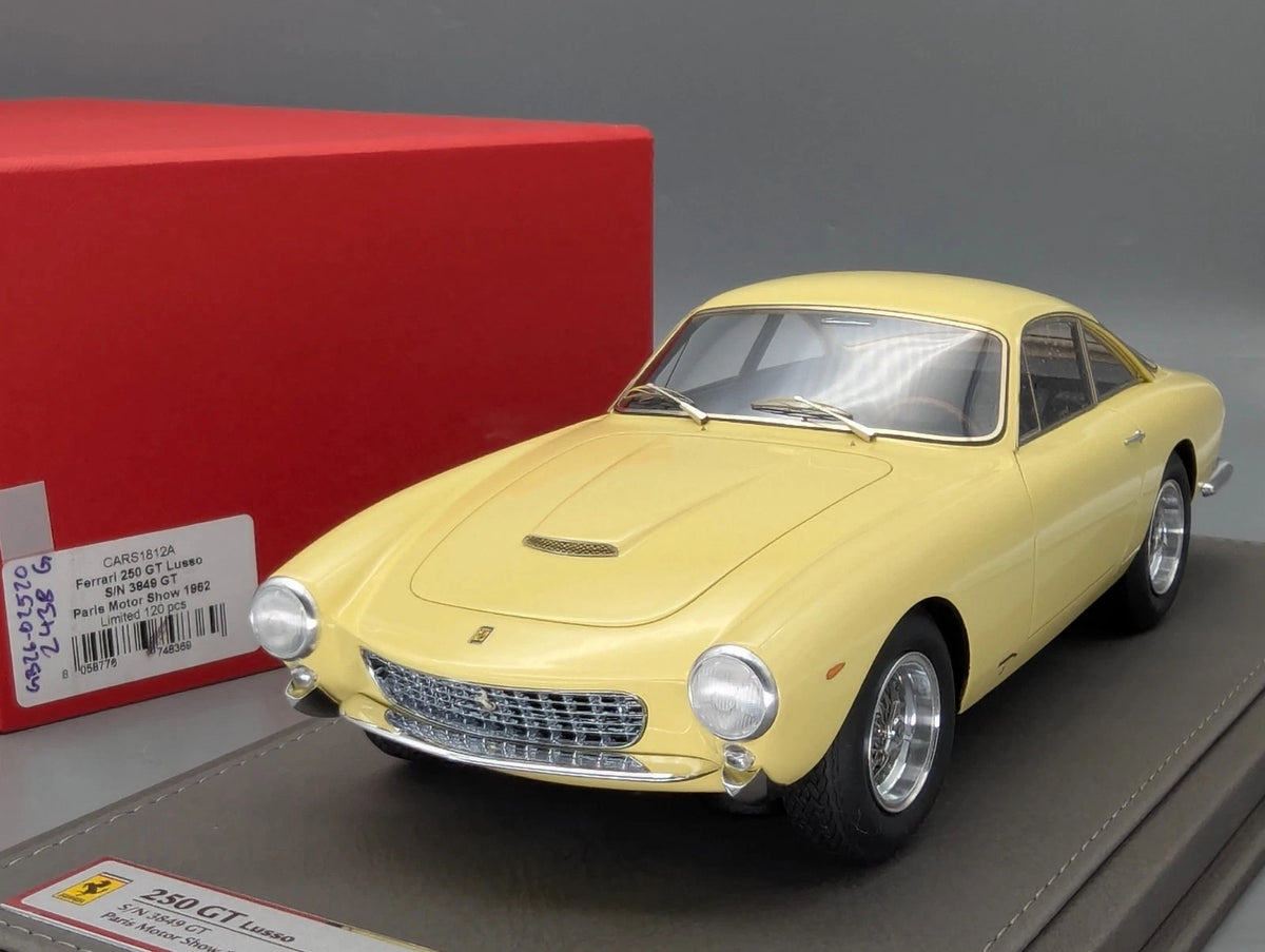 Modellautos 1:18 BBR Ferrari 250 GT Lusso S/N 3849 GT 1962 Ltd 001/120 mit OVP