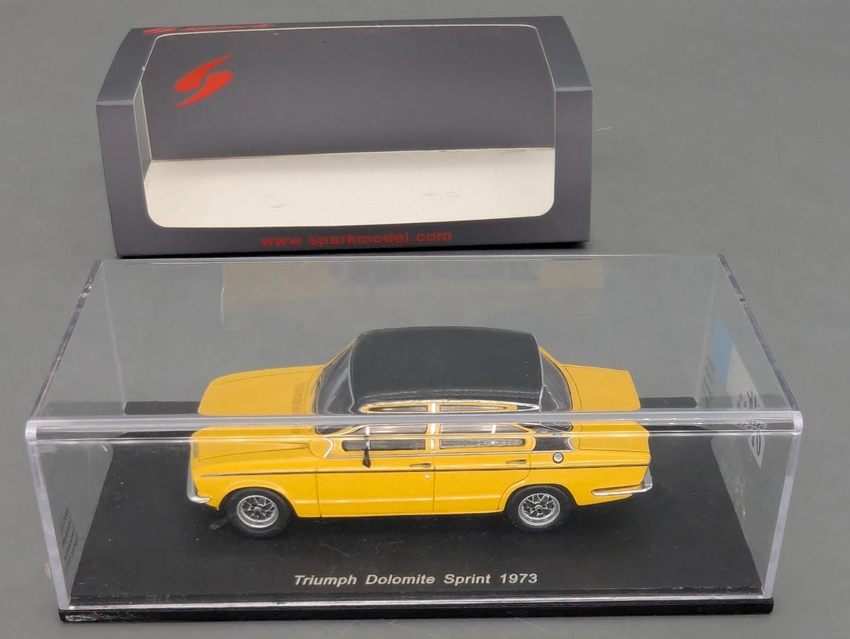 Modellautos 1:43 Spark S0519 Triumph Dolomite Sprint 1973 Gelb mit OVP