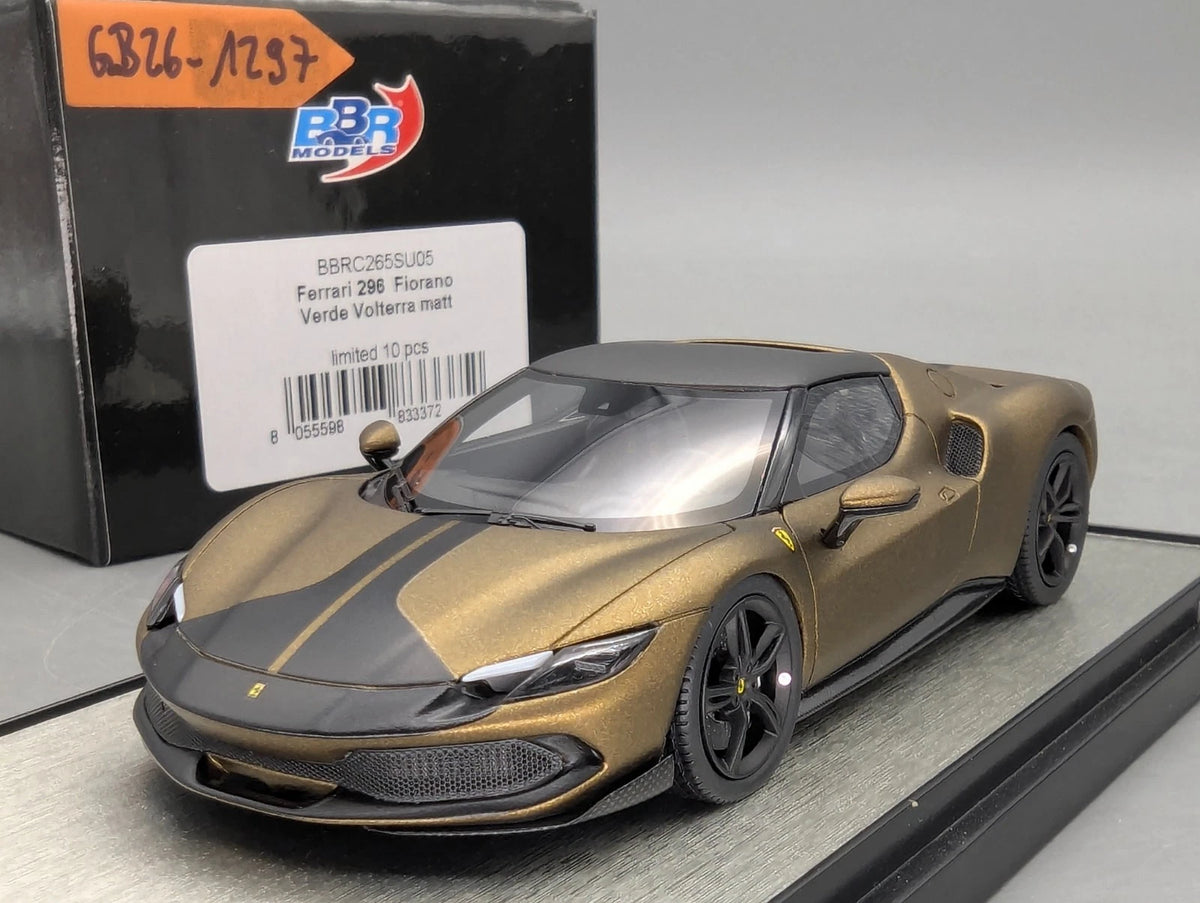 Modellautos 1:43 BBR Concept43 Ferrari 296 GTB Fiorano V. V. Matt Ltd 06/10 OVP