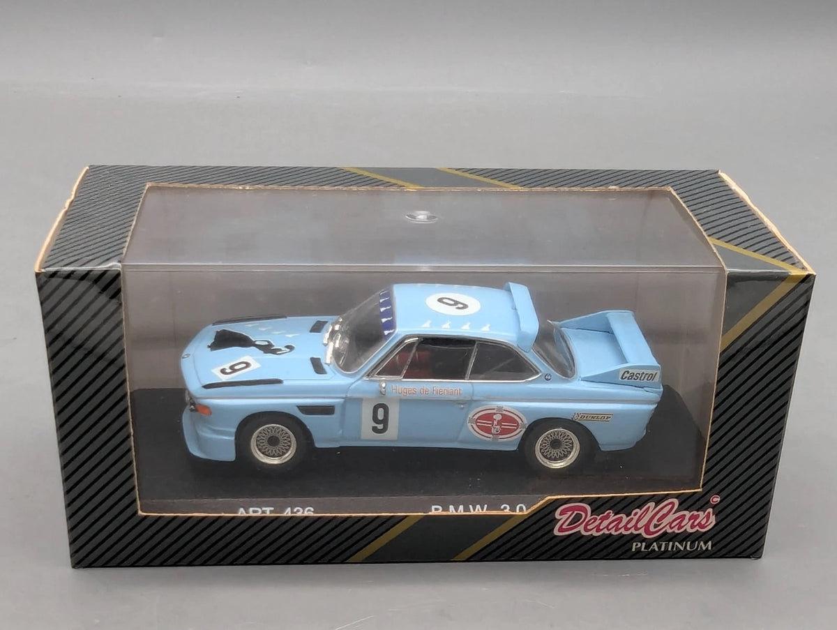 Modellautos 1:43 CDC Detail Cars 436 BMW 3.0 CS 1977 Racing #9 de Fierlant OVP
