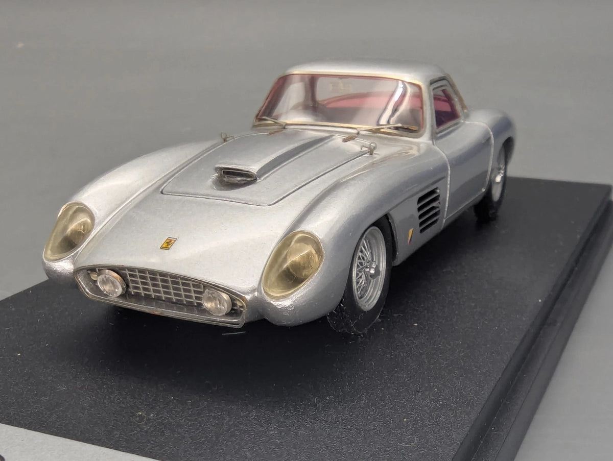 Modellautos 1:43 BBR Ferrari 375 MM Roberto Rossellini 1954 Metal Silver mit OVP