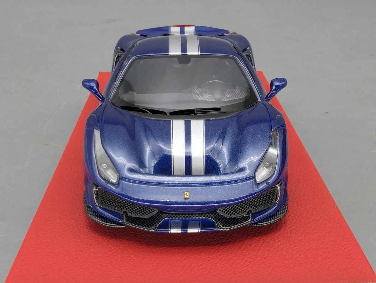 Modellautos 1:43 BBR Concept43 Ferrari 488 Pista LHD Garage Leirer CH 01/20 OVP