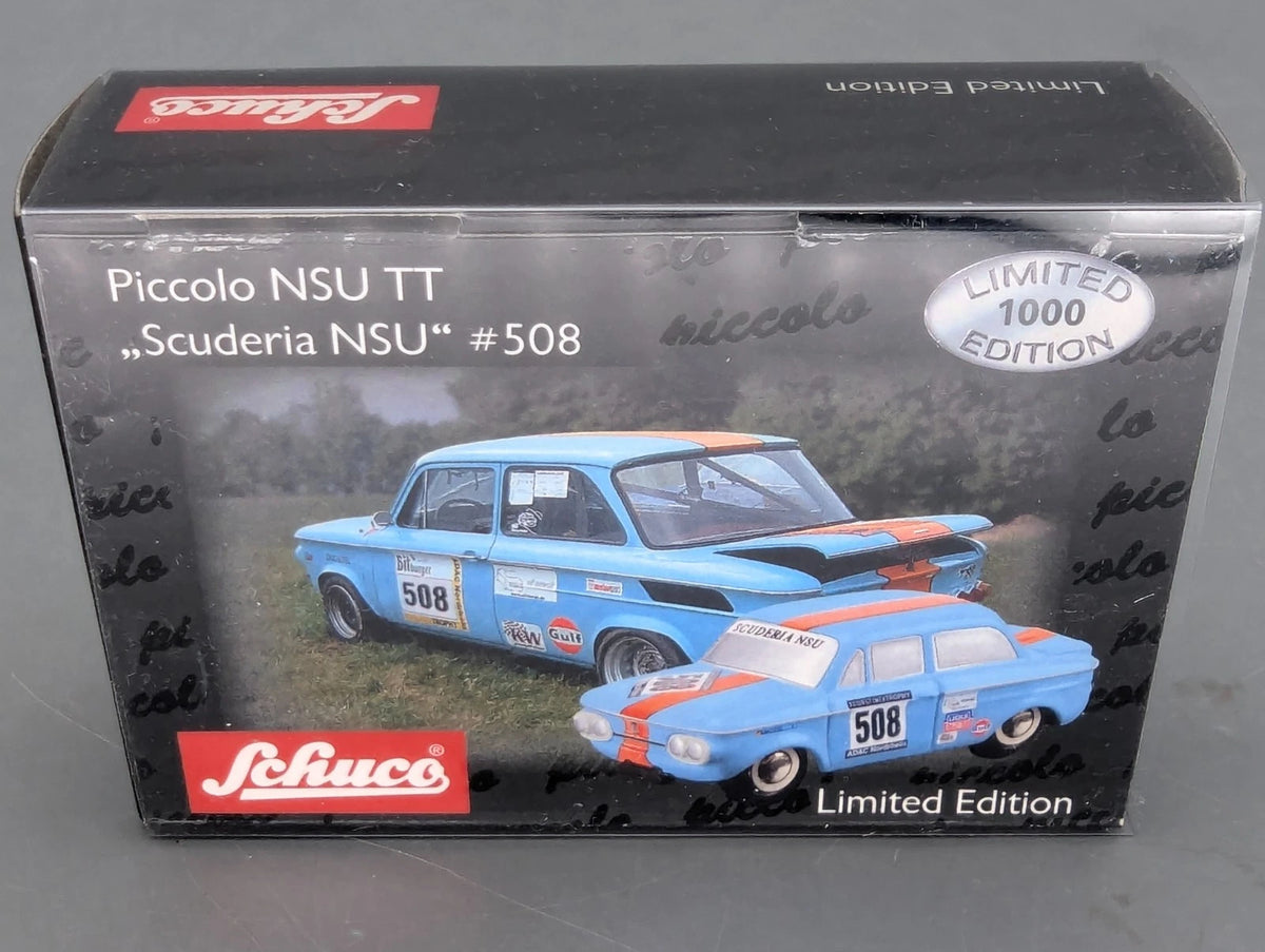 Modellautos 1:90 Schuco Piccolo NSU TT Scuderia NSU #508 mit OVP