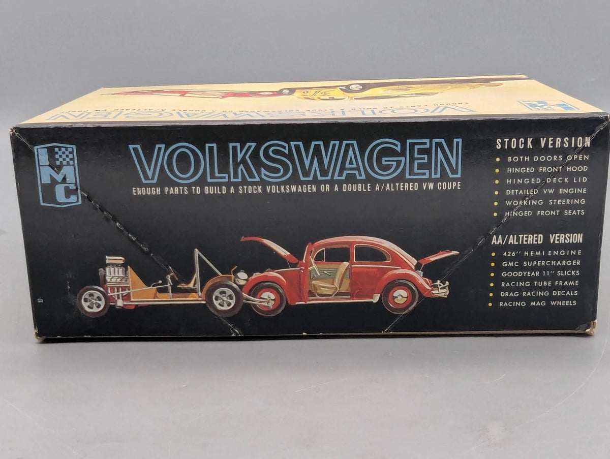 Modellauto Bausatz 1:25 IMC VW Käfer 2 Versionen Stock Car ODER Coupe mit OVP