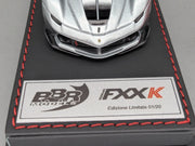 Modellautos 1:43 BBR Deluxe Calsito Ferrari FXX-K Grigio Titanio Ltd 01/20 OVP