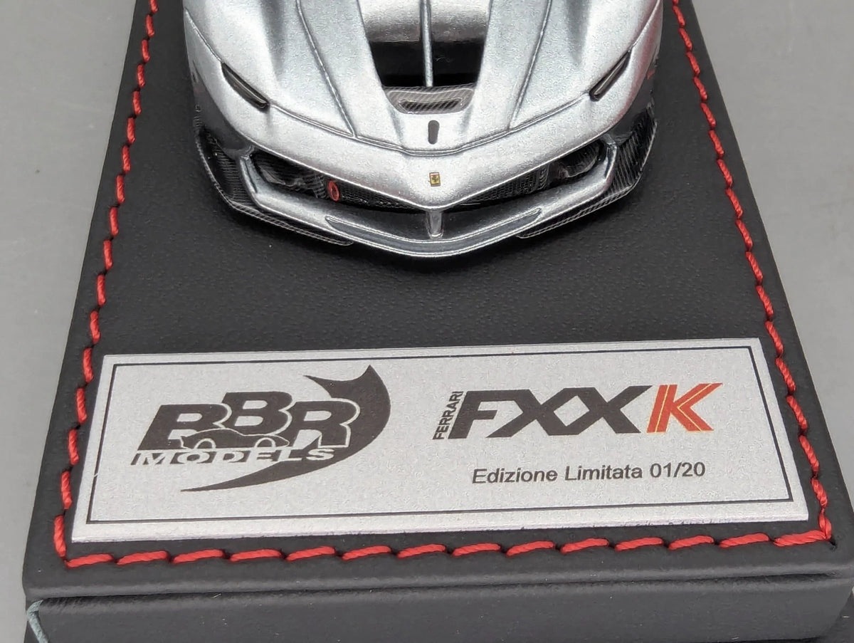Modellautos 1:43 BBR Deluxe Calsito Ferrari FXX-K Grigio Titanio Ltd 01/20 OVP