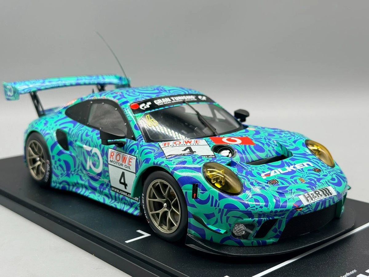 Modellautos 1:18 Ixo Porsche 911 GT3 R #4 VLN 7 Nürburgring 2018 mit OVP