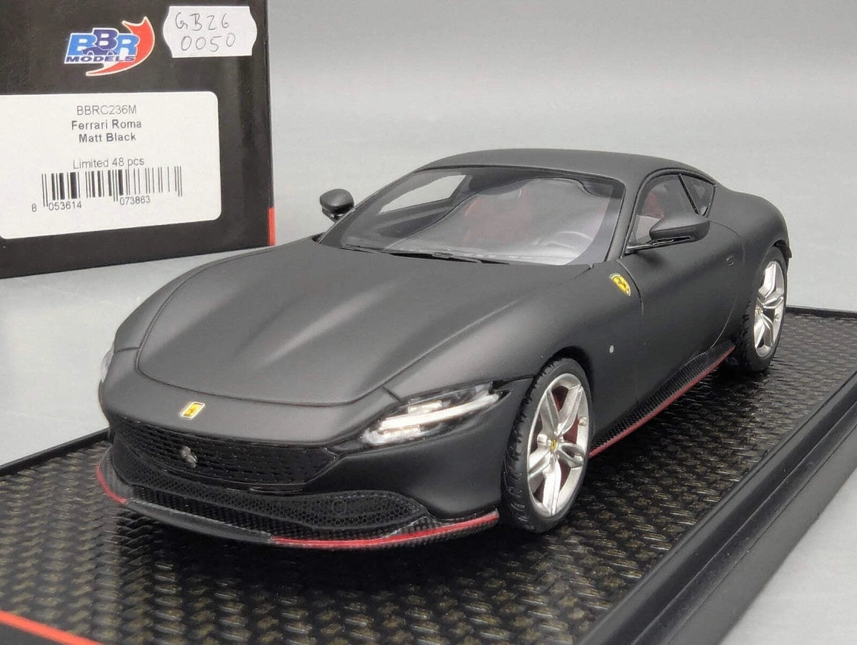 Modellautos 1:43 BBR Concept43 Ferrari Roma Matt Black 22/48 mit OVP