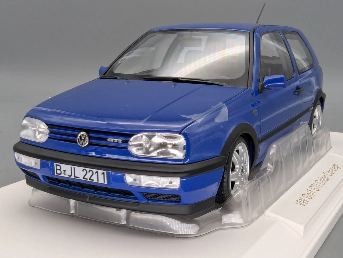 Modellautos 1:18 Norev Volkswagen VW Golf III GTI 1994 Jazz Blue mit OVP