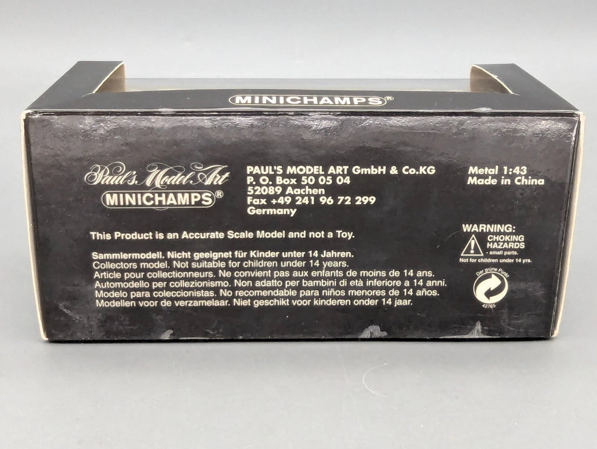 Modellautos 1:43 Minichamps Ford Galaxy Schwarz 2000 nicht 1995 mit OVP