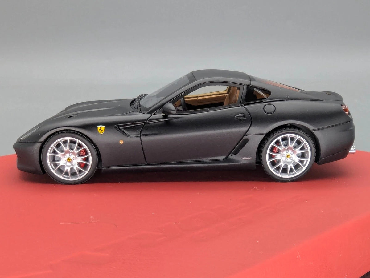 Modellautos 1:43 BBR Calsito Ferrari 599 GTB Fiorano Matt Schwarz Ltd 17/20 OVP